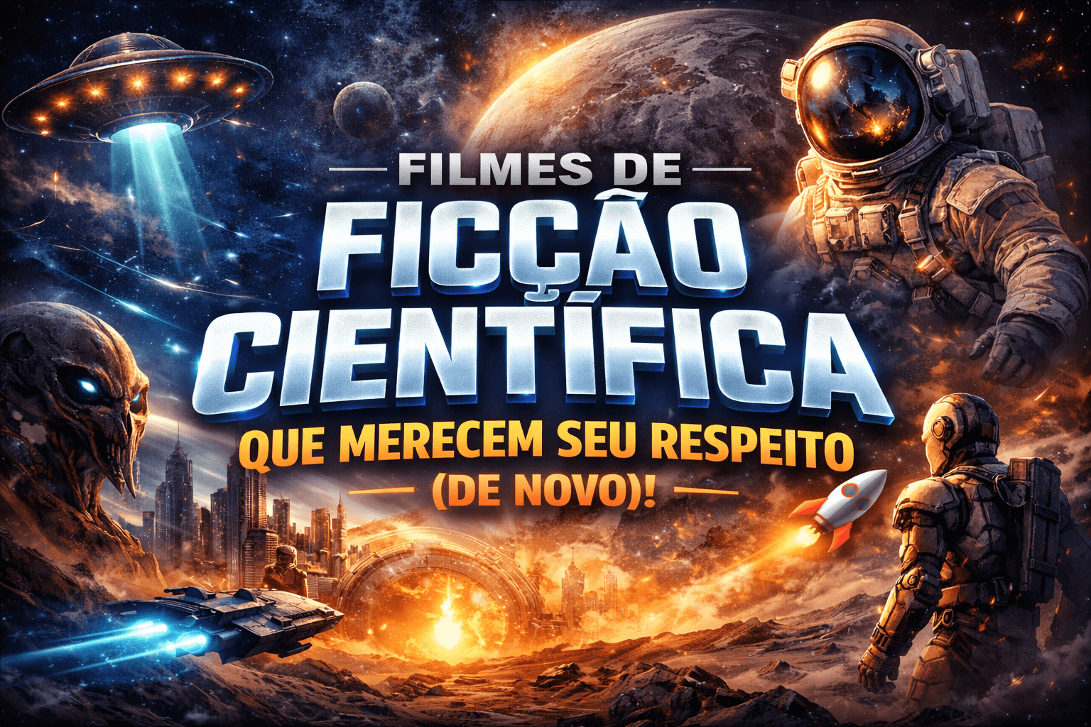 Filmes de Ficção Científica que Merecem Seu Respeito (De Novo)! 🚀