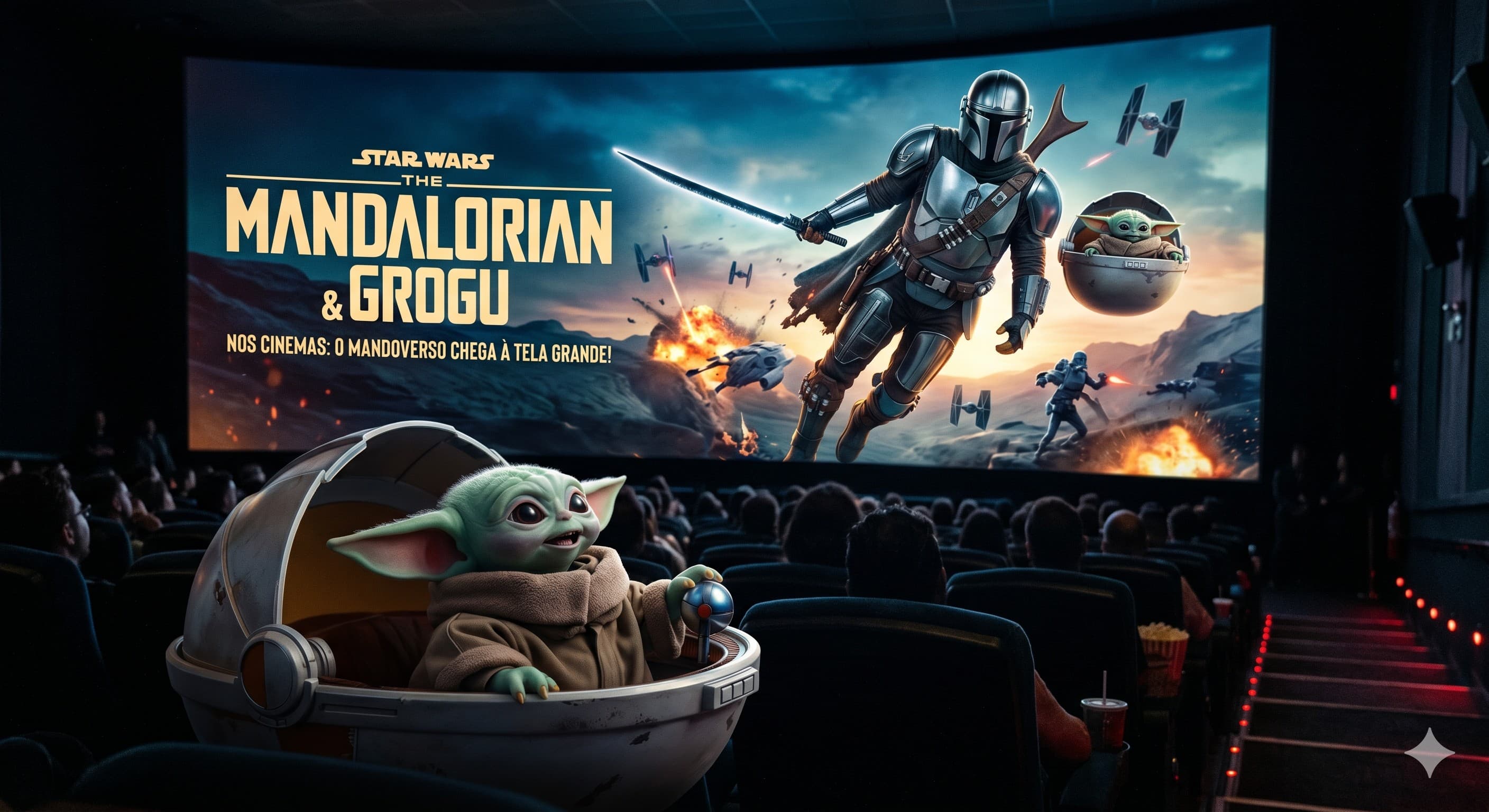 Grogu no Cinema: O Mandoverso Chega à Tela Grande com Força Total?