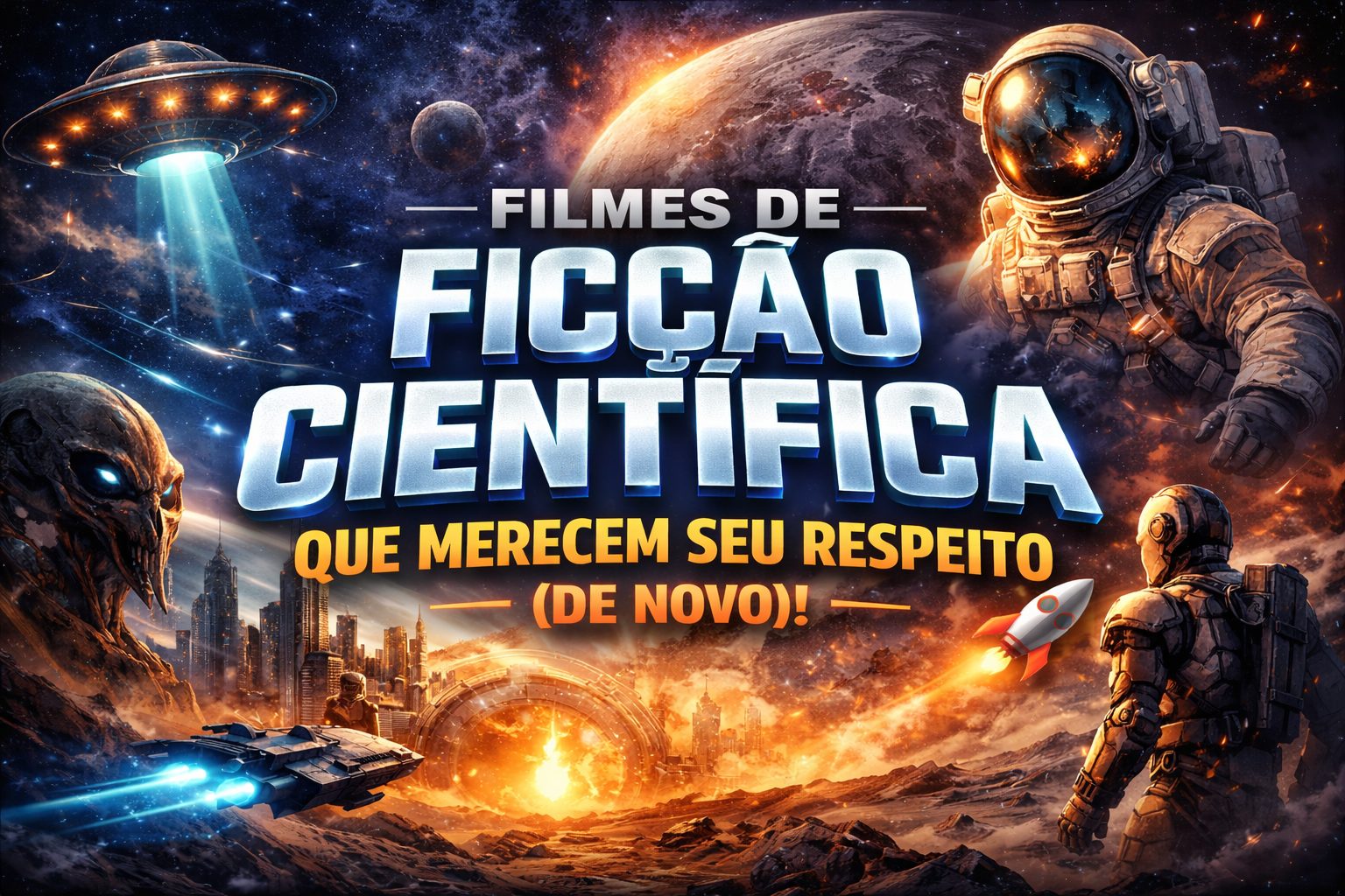 Filmes de Ficção Científica que Merecem Seu Respeito (De Novo)! 🚀